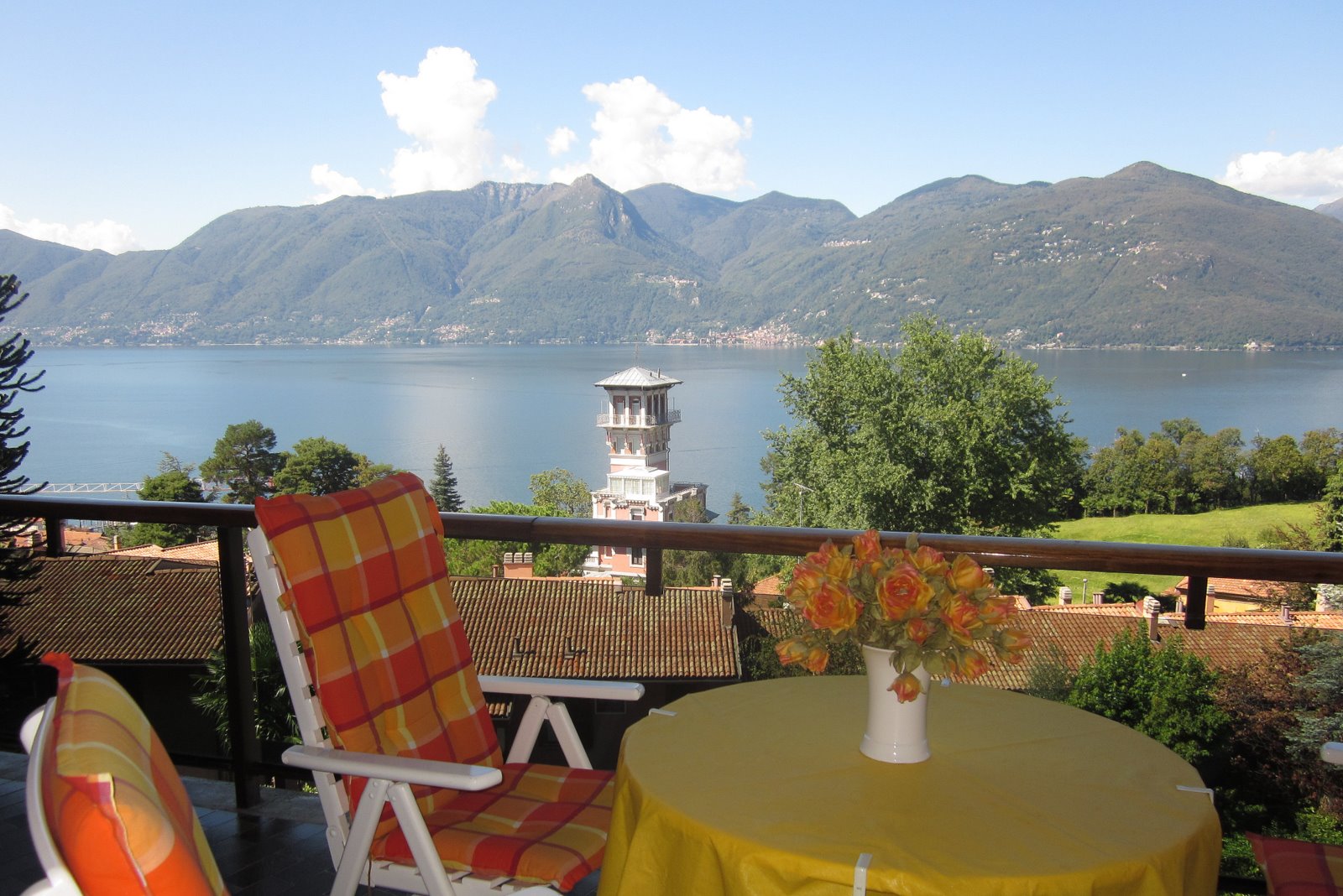 Balkon mit Seeblick